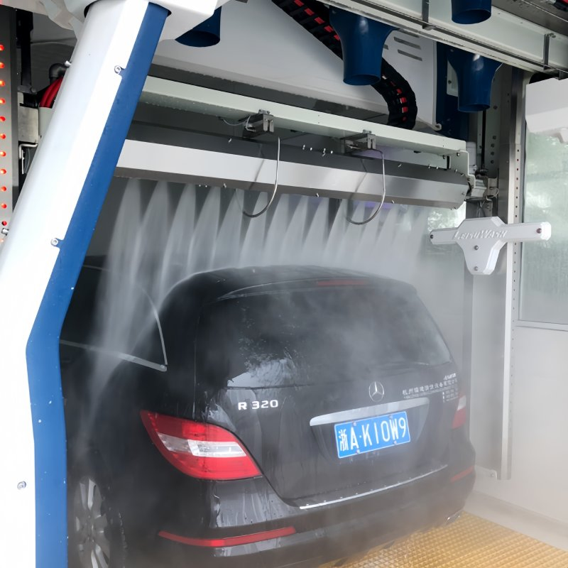 Touchless Car Washing Car Wash Machine with Automatic Windshield Cleaning - Ideal for Taxi Stands