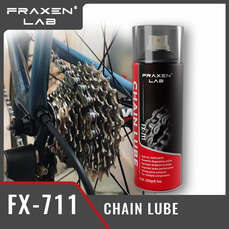 Chain Lubricant Car Care High Performance Motorcycle Chain Lube Spray Anti Rust Water Resistant Long Lasting Lubricant for Bike and Industrial Use