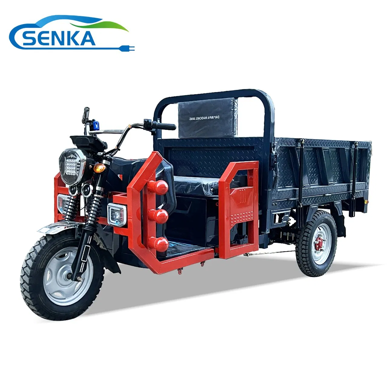 Senka Factory Price Safety Cargo Tricycle Electric Three Wheel Vehicle