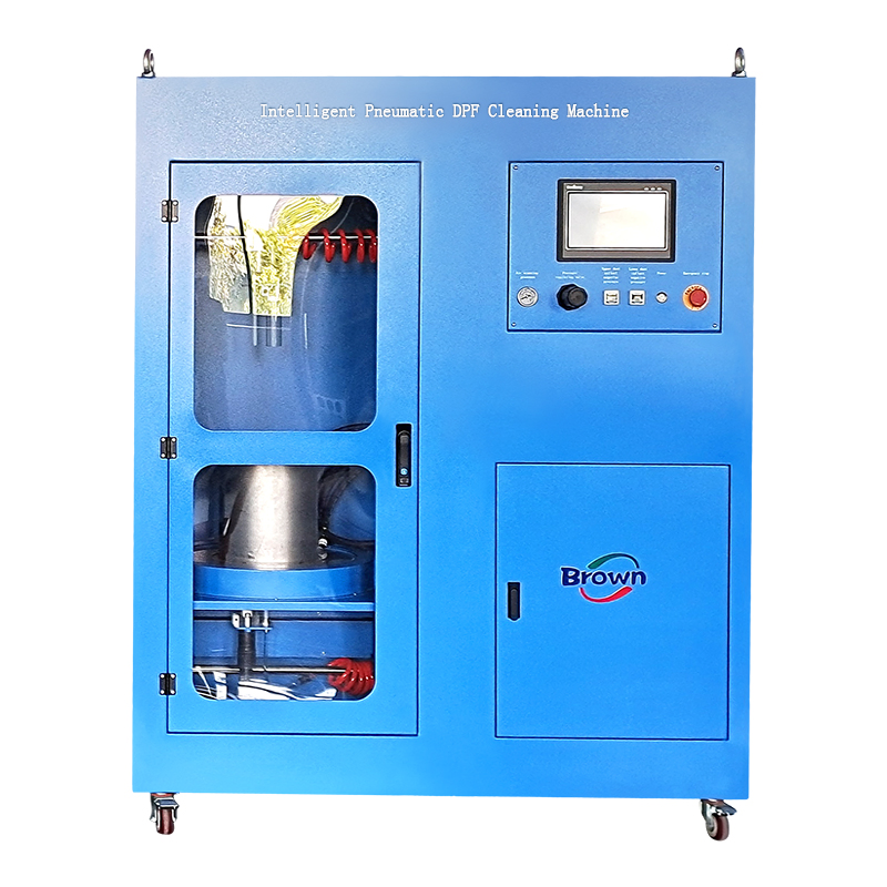 Brown 2025 New Intelligent DPF Thermal Regeneration Pneumatic Cleaning Detecting System