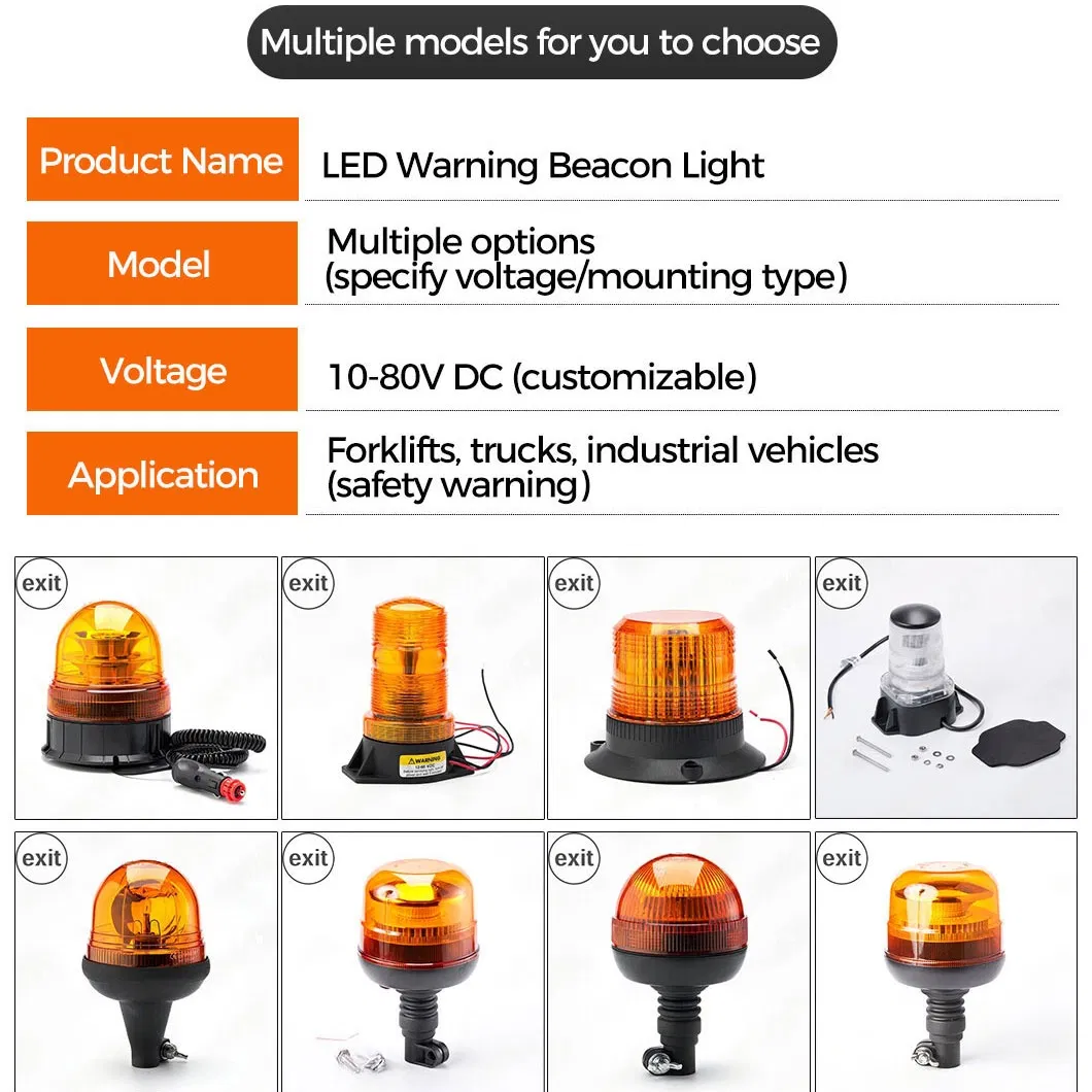 Blue Spot Light 10-30V 20W Vehicle Safety &amp; Directional Warning