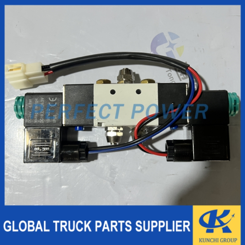 Bus Door Pump Accessory Hc-B-20021-1 2-Way Valve Pneumatic Actuator for Tour Bus and Intercity Bus Door Opening/Closing System with Emergency Release