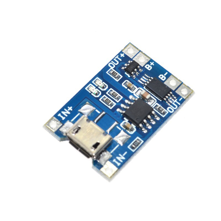 5V 1A Li-Battery Micro USB Charger Module Li-ion LED Charging Board