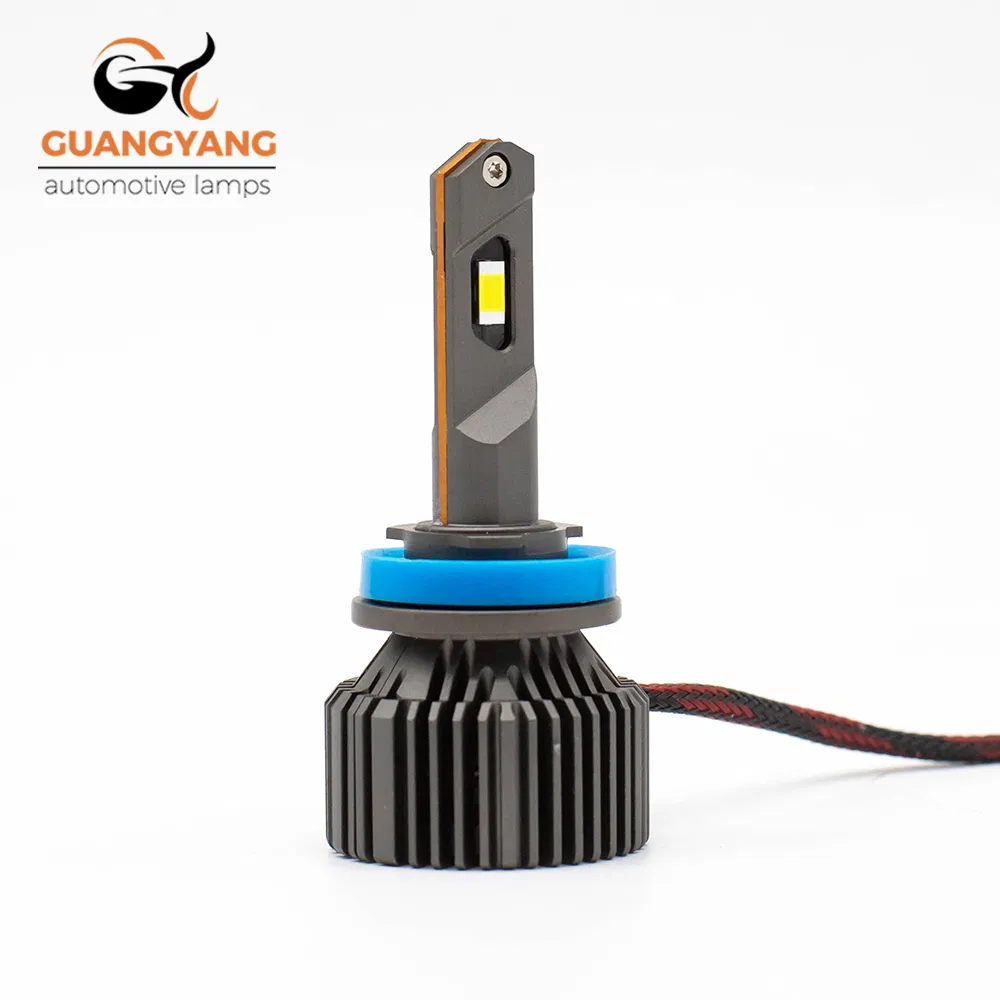 Car LED R6 H11 3570 Chips 26 Watts 3000lm 6500K Cooler System