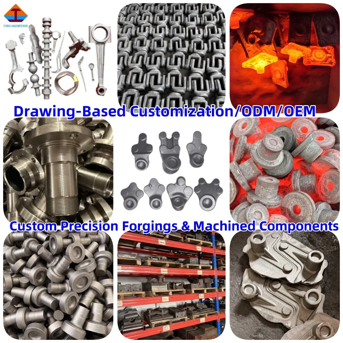 OEM Precision Cold/Hot/Die/Free Forged Suspension Components for Trucks