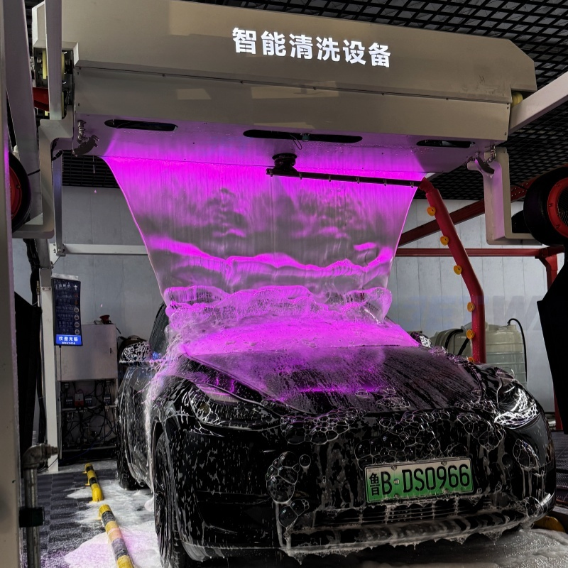 Touchless Car Wash Machine with Automatic Windshield and Glass Cleaning - Ideal for Taxi Stands, Clear Vision Guaranteed