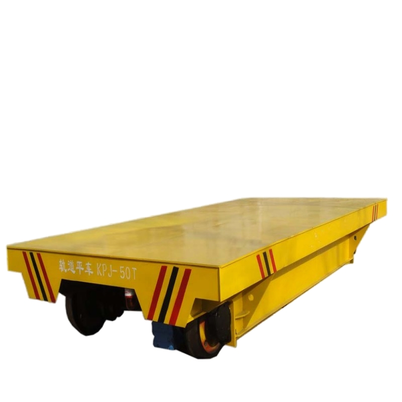 Industrial Cable Powered Rail Transfer Vehicle with Safety Protection System
