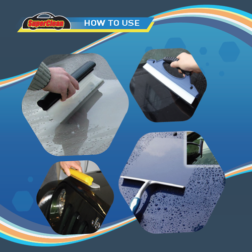 Silicone Water Blade Car Window Wiper