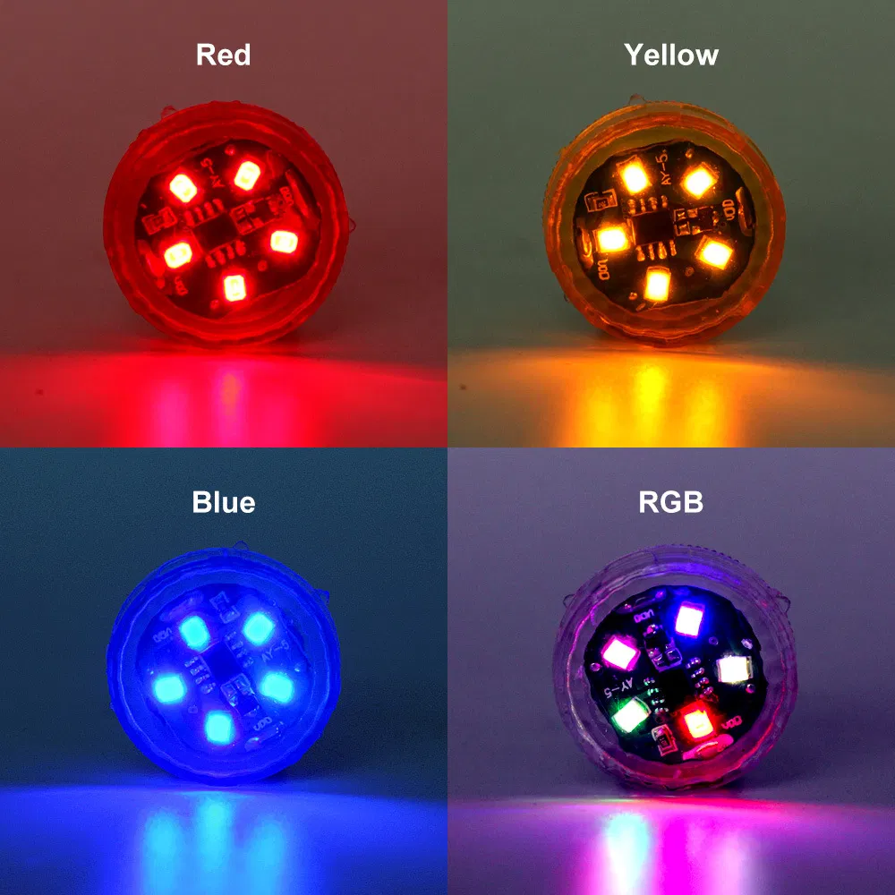 Car Door Waning Light 5LEDs Red Blue White Yellow Universal Car Lights Auto Lighting Systems Automotive Parts &amp; Accessor