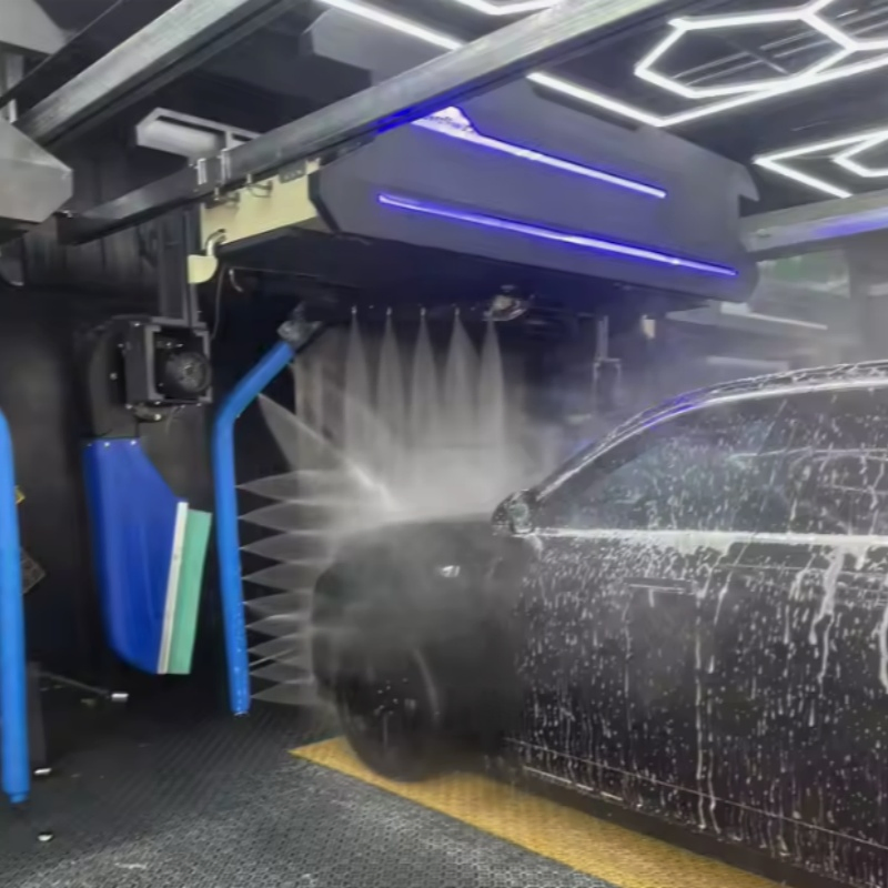 Automatic Car Wash Machine with Anti - Fog Windshield Treatment - Ideal for Cold - Climate Areas
