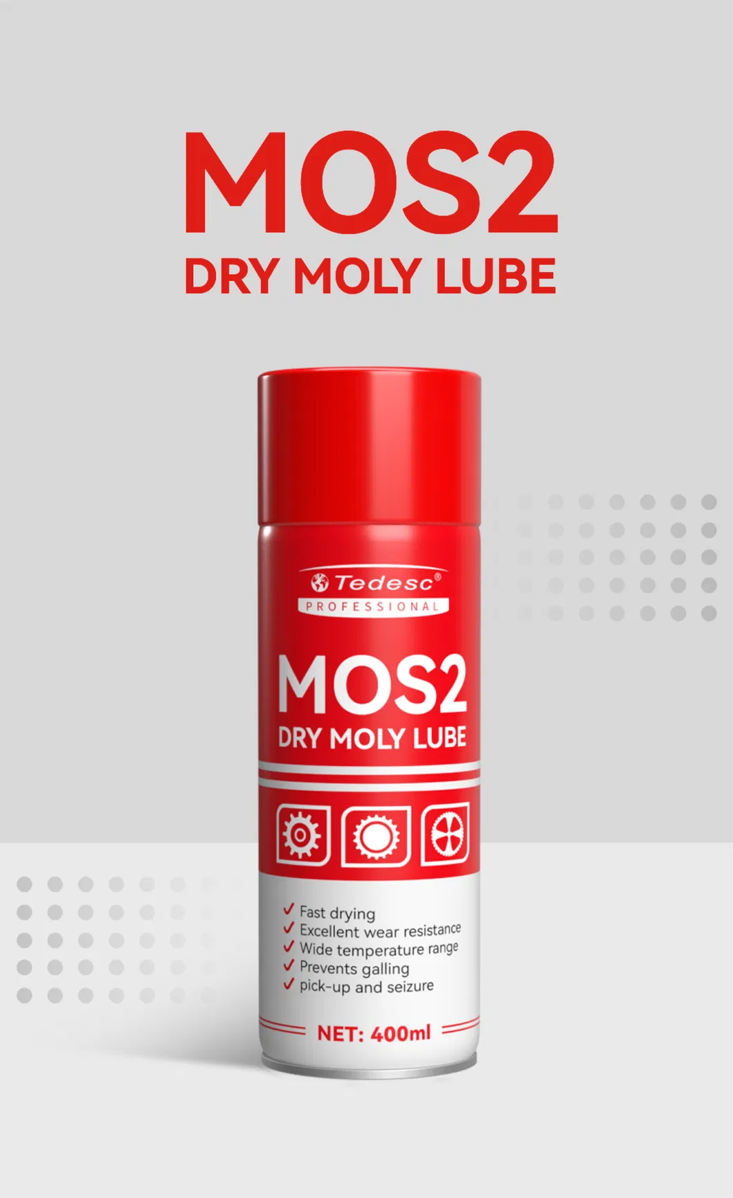 Molybdenum Disulfide Dry Film Lube