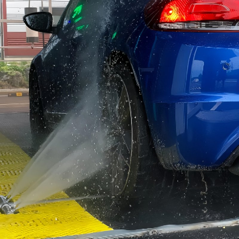 Touchless Car Wash Machine with Automatic Windshield Cleaning - Ideal for Taxi Stands