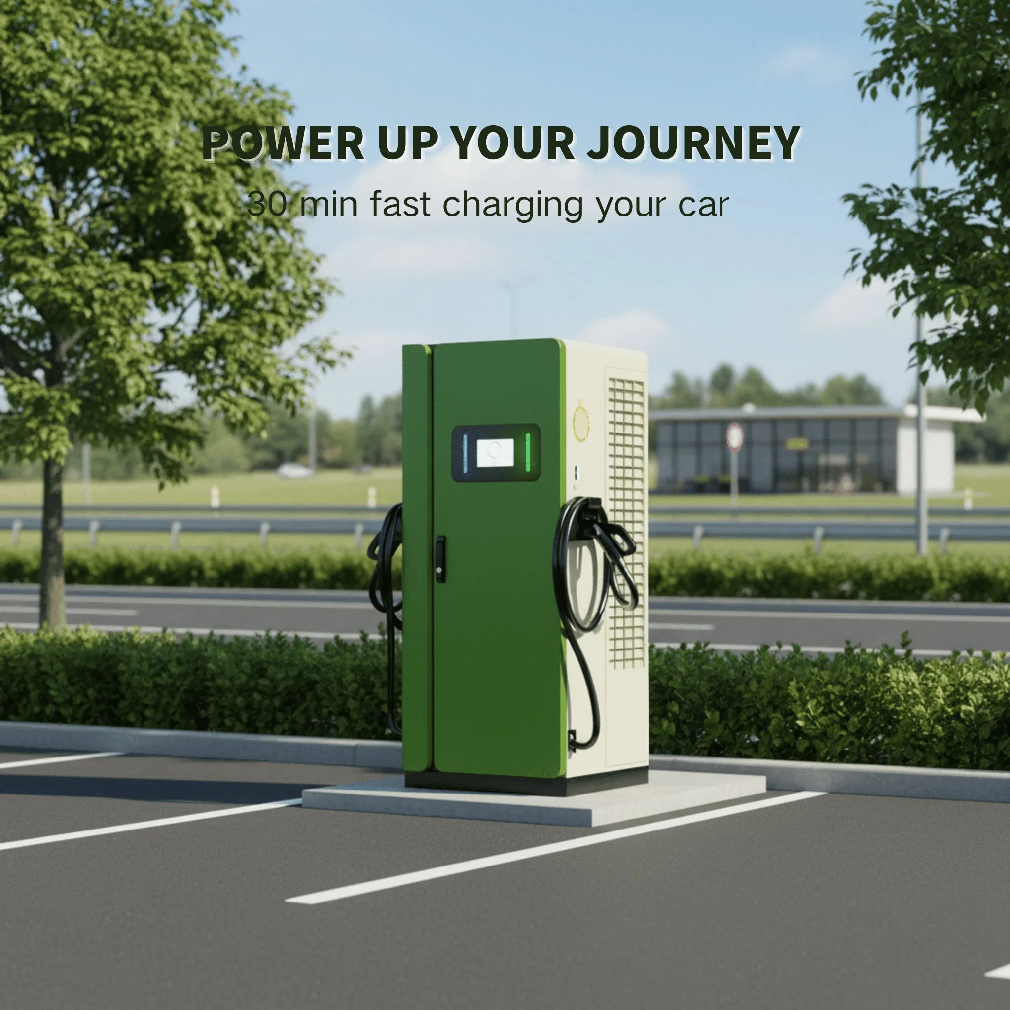 Freida 120kw DC New EV Charging Station Commercial Community Service Fast Charging CCS2 POS EV Charger