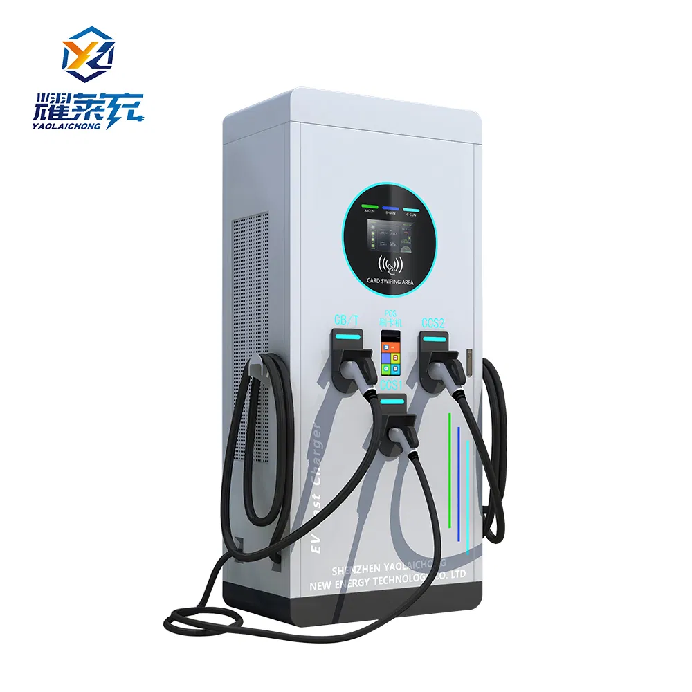 20-30mins 60/80/120/160/180kw Gbt/CCS2 Commercial Public Electric Vehicles EV Charging Station