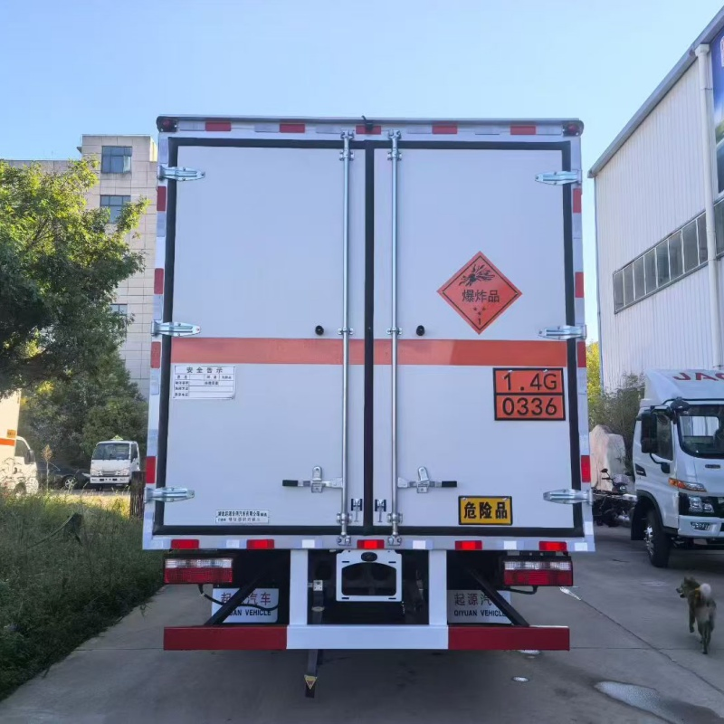 Advanced Blasting Transport Vehicle with Enhanced Safety Features