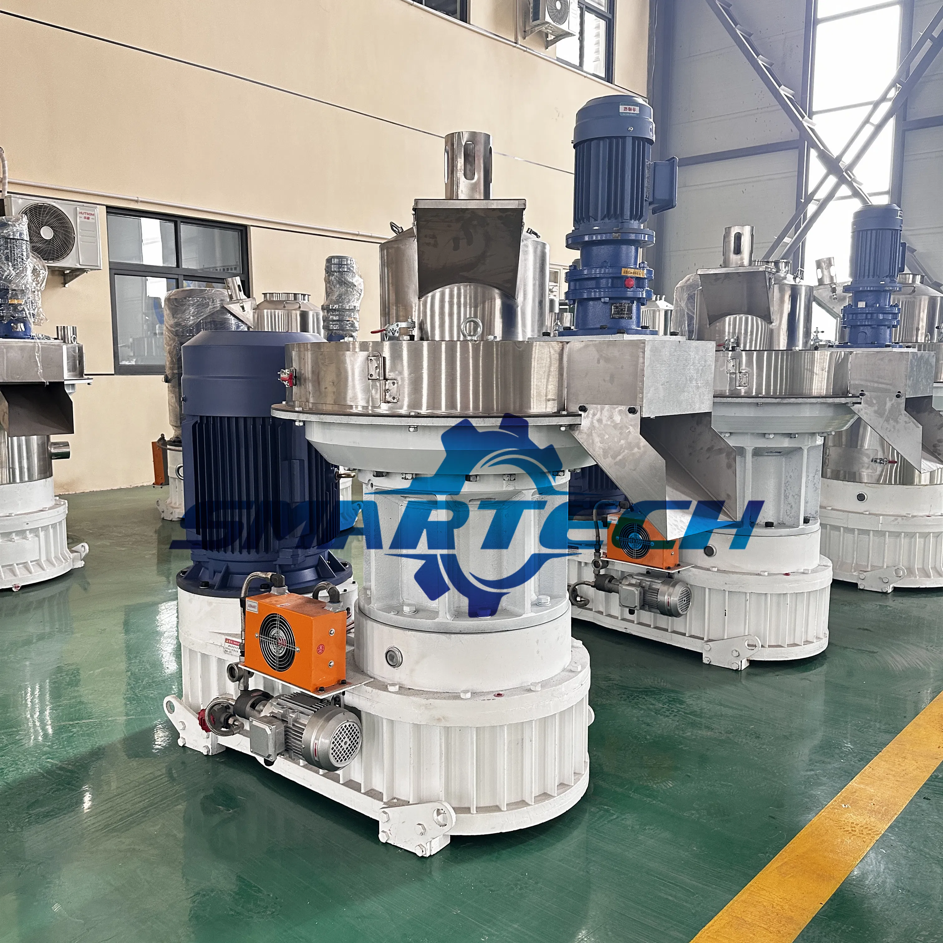 Advanced Feed Pellet System Featuring Automatic Lubrication Technology