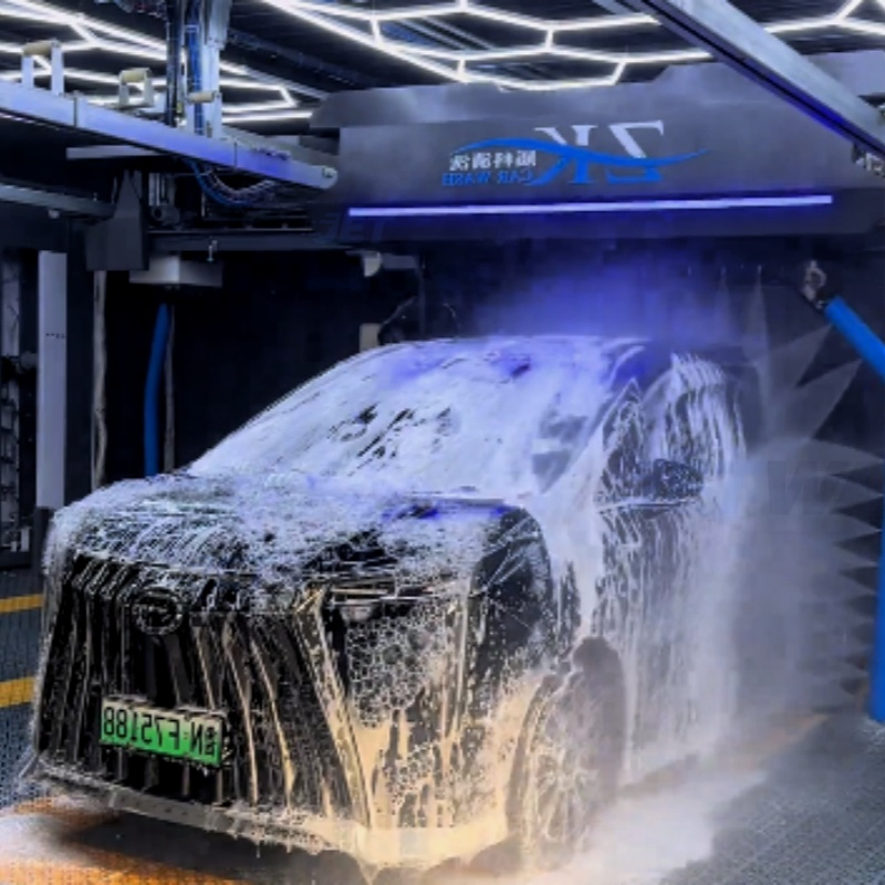 Automatic Car Wash Machine with Anti - Fog Windshield Treatment and Rain - Repellent Coating - Ideal for Cold - Climate and Rainy Areas, Improve Visibility