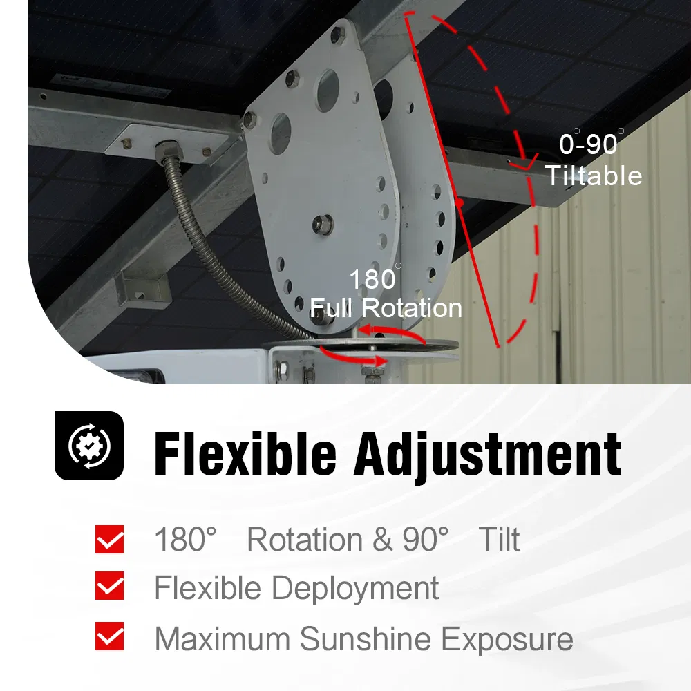 Biglux Higuard Wireless Mobile CCTV Tower Solar Powered Surveillance System