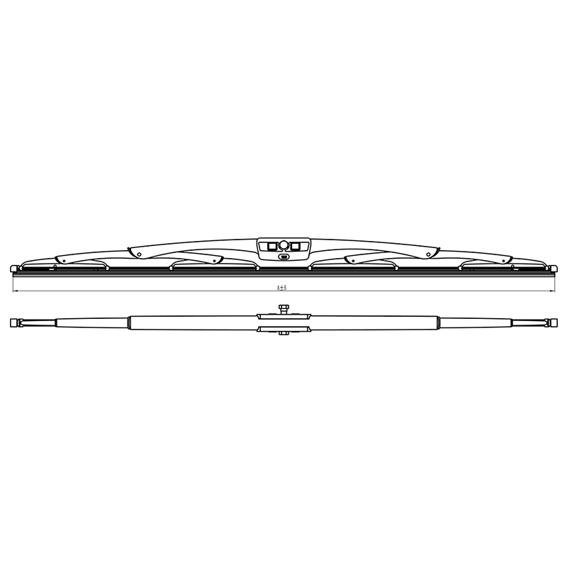 China Manufacturer Train Parts &amp; Accessories Low-Maintenance Railway Wiper System