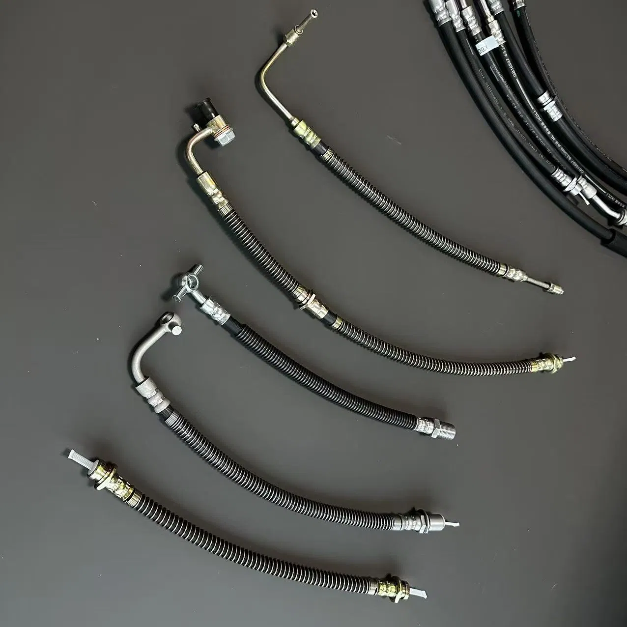 M10×1 Internal Thread Double End DOT Brake Hose Assembly SAE J1401 Certified Resistant High Pressure Burst Suitable The Hydraulic Braking System