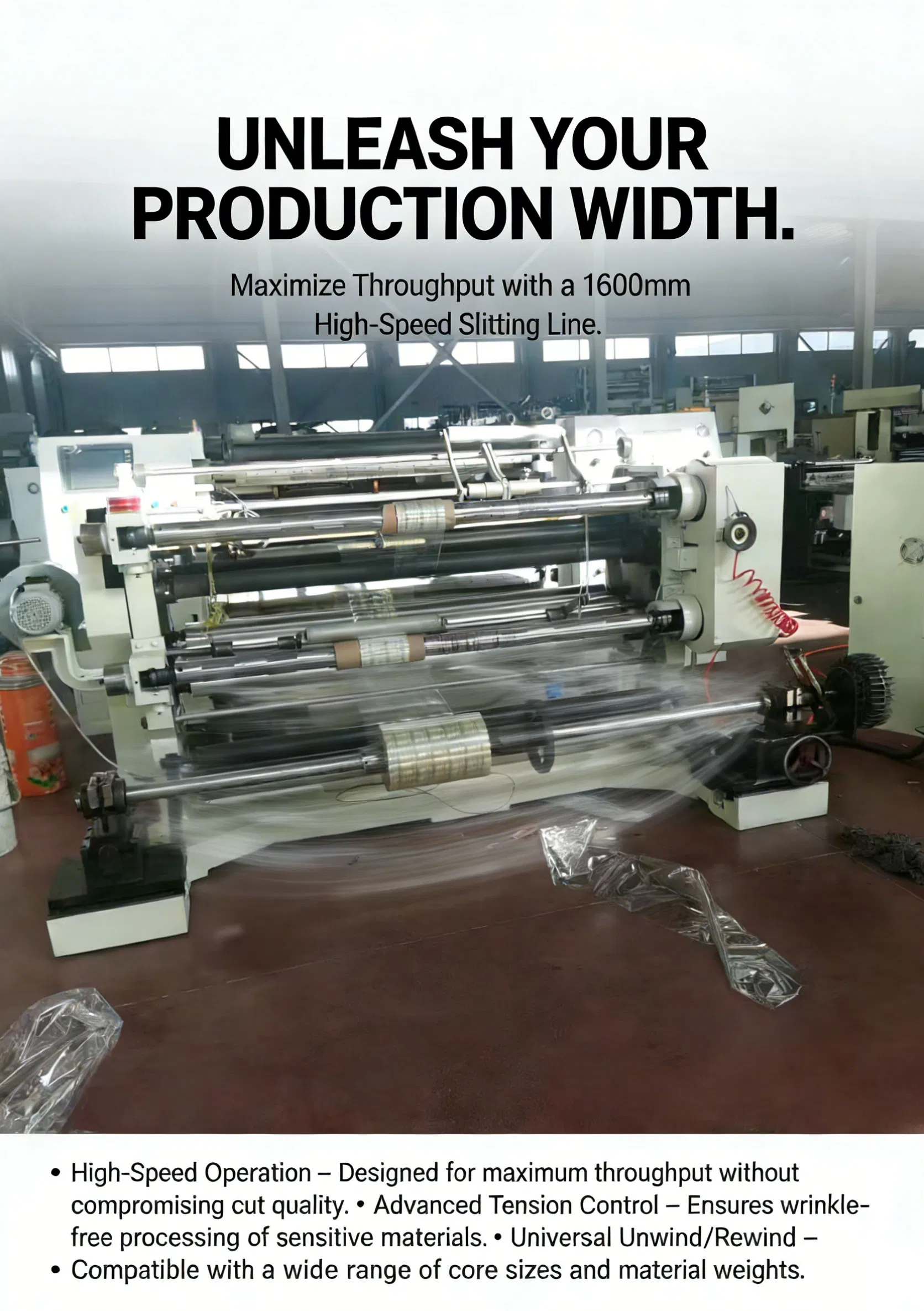 1600mm Slitting Machine