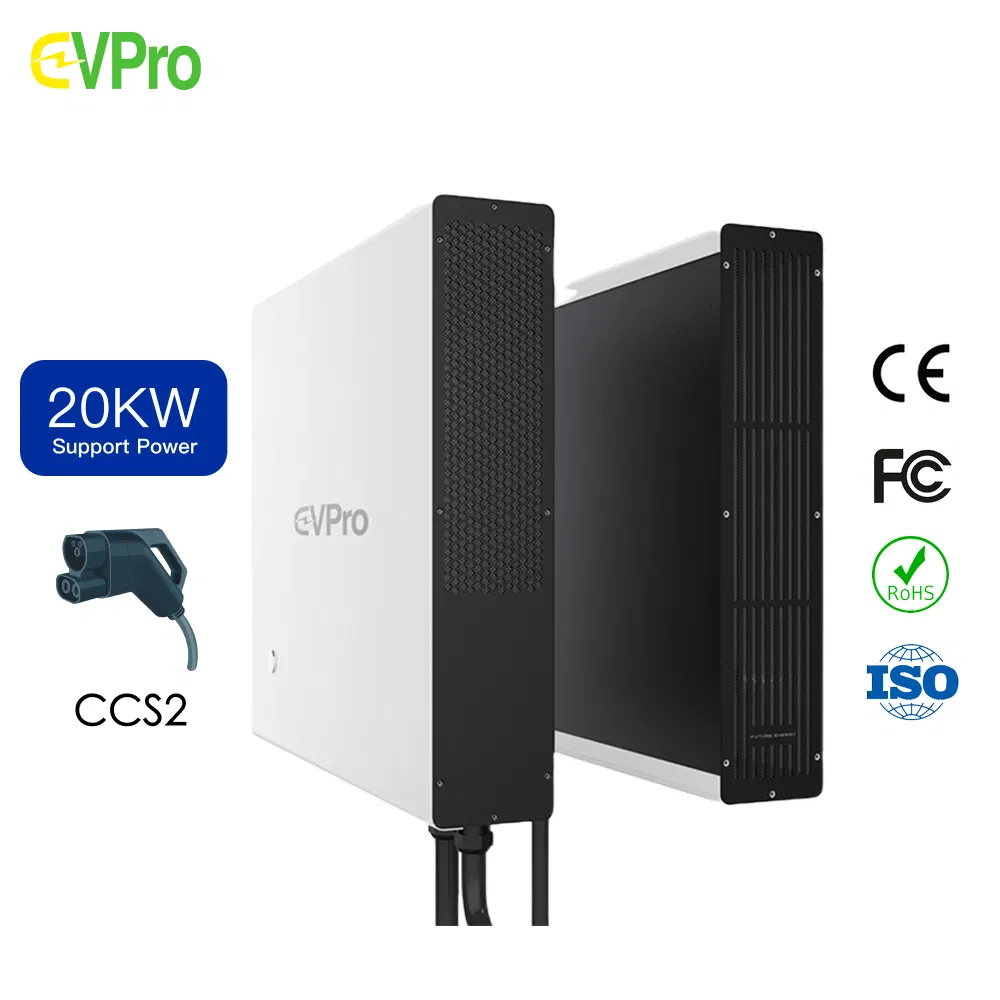 11kw 16A Type2 Multi - Connectivity Electric Vehicle Charging Pile, Supporting WiFi, 3G/4G/5g, and Ethernet, with Cable Length 5/7/10 M Optional Station