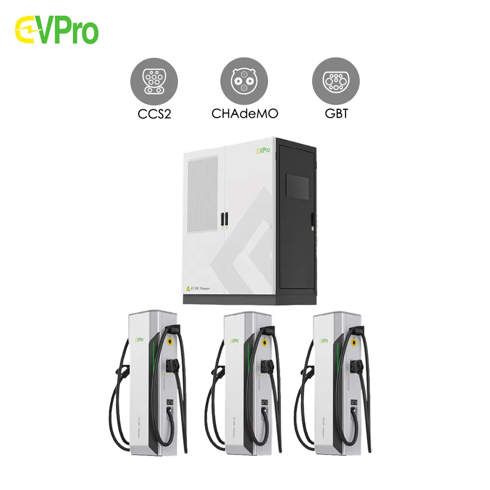 China Split 8300 Floor Mounted 120kw-720kw Electric Vehicle DC 12 Single-Gun or 6 Dual-Gun Units EV Charging Station with All EV Types (cars, buses, trucks)
