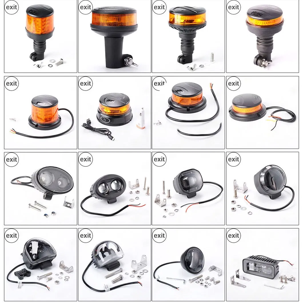 Blue Spot Light 10-30V 20W Vehicle Safety &amp; Directional Warning