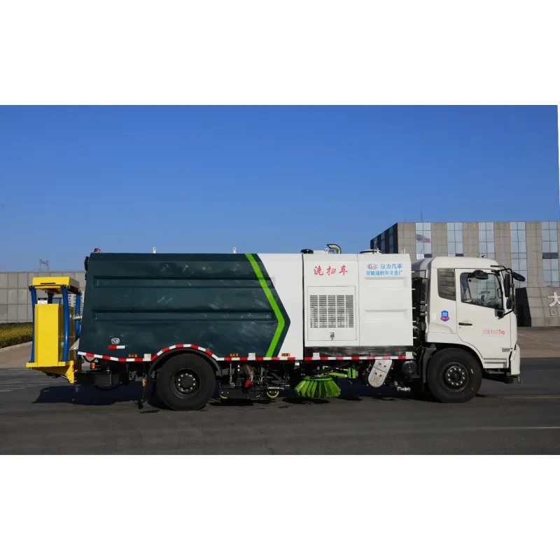 Compact Washing and Sweeping Vehicle