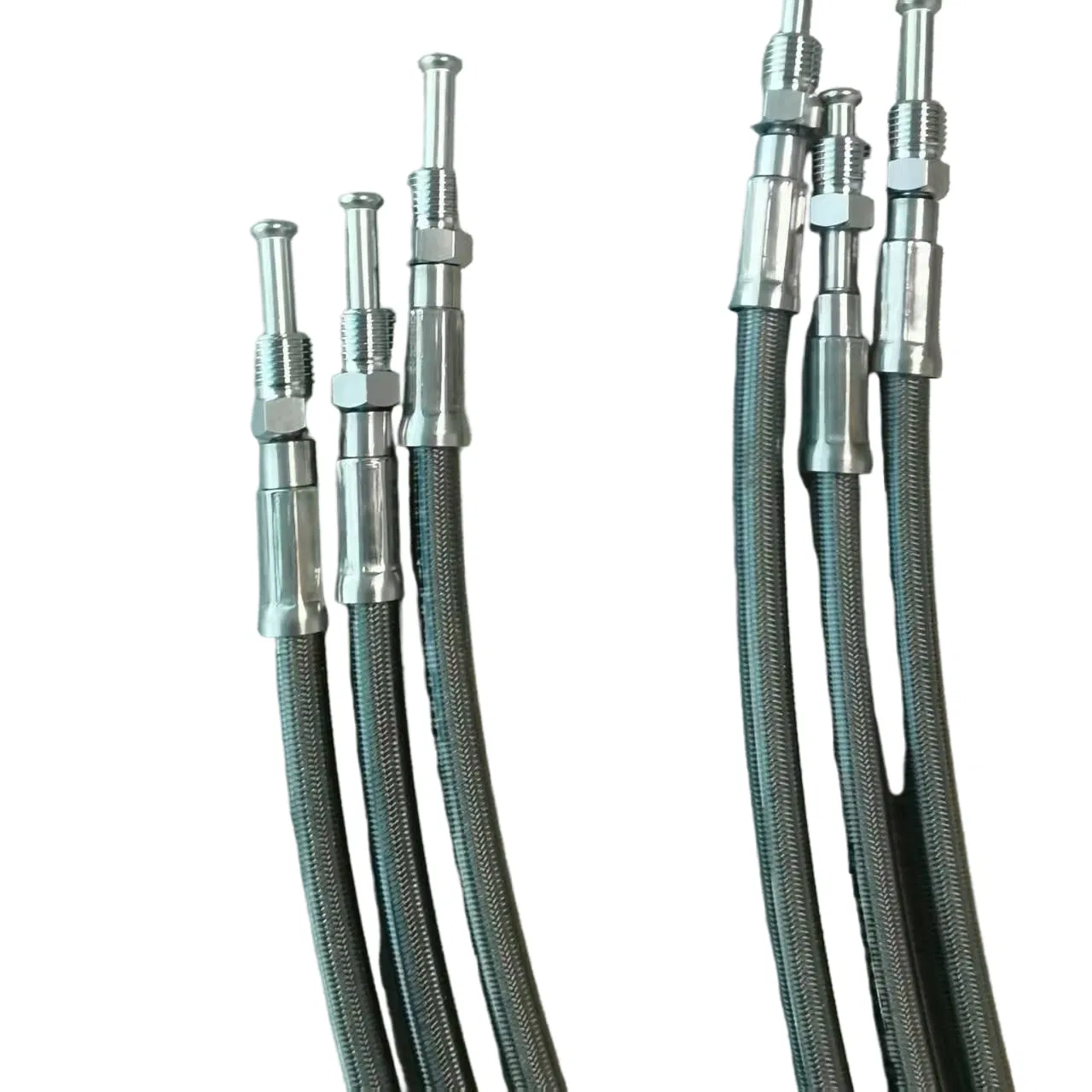 ODM Hydraulic Stainless Steel 304 Wire Braided PTFE Trailer Car Motorcycle Brake Components SAE J1401 DOT Certified Flexible Brake Device