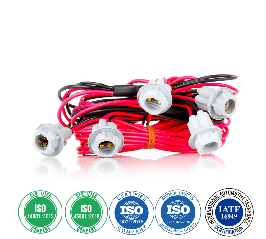 Automotive LED Lamp Wiring Harness Assembly