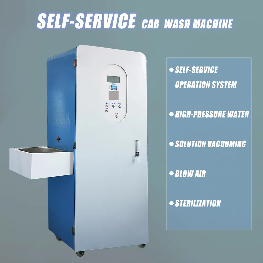 High Pressure Car Washing Machine, Self-Checkout, Car Washing System, Self Service Car Wash Machine