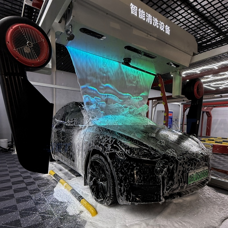 Touchless Car Wash Machine with Automatic Windshield and Glass Cleaning - Ideal for Taxi Stands, Clear Vision Guaranteed