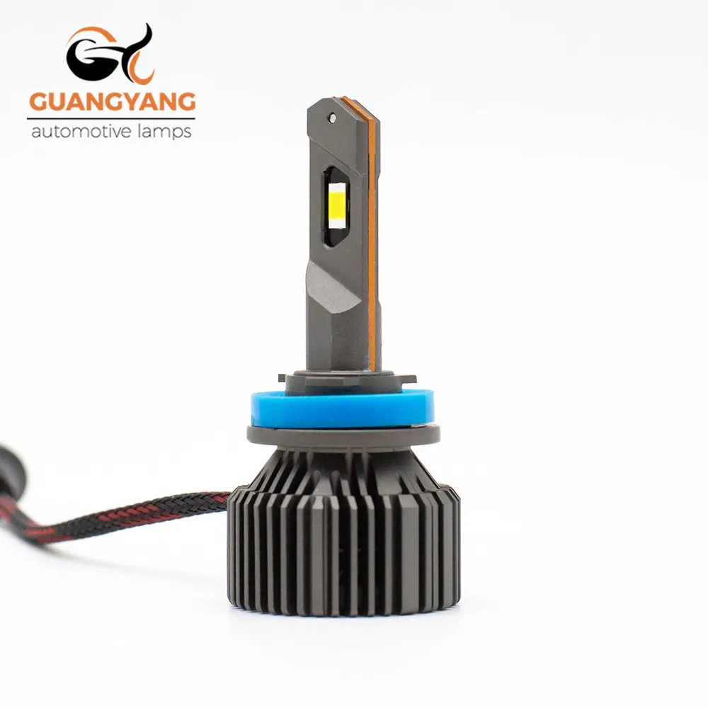 Car LED R6 H11 3570 Chips 26 Watts 3000lm 6500K Cooler System