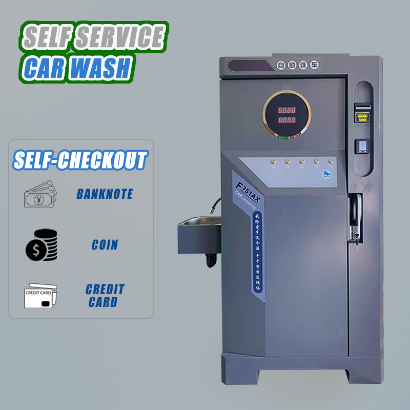 Self Service Car Wash Machine with Disinfection and Inflation Function, Car Wash Systems