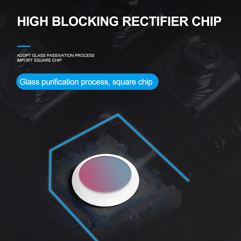 Mdc 90A 1600V Thyristor High-Power Rectifier Tube Bridge Diode Module Silicon Frequency Converter Battery Charging Discharging