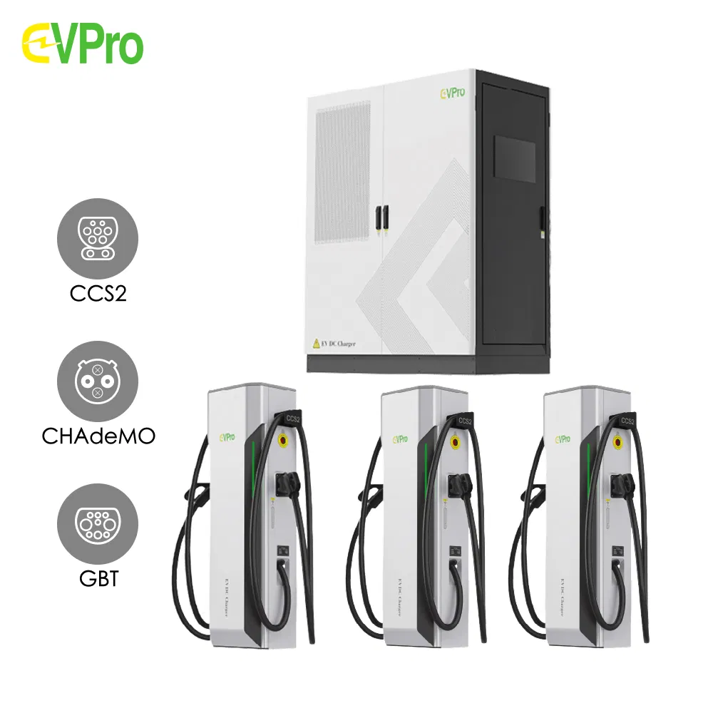 China Split 8300 Floor Mounted 120kw-720kw Electric Vehicle DC 12 Single-Gun or 6 Dual-Gun Units EV Charging Station with All EV Types (cars, buses, trucks)
