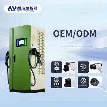Freida 120kw DC New EV Charging Station Commercial Community Service Fast Charging CCS2 POS EV Charger