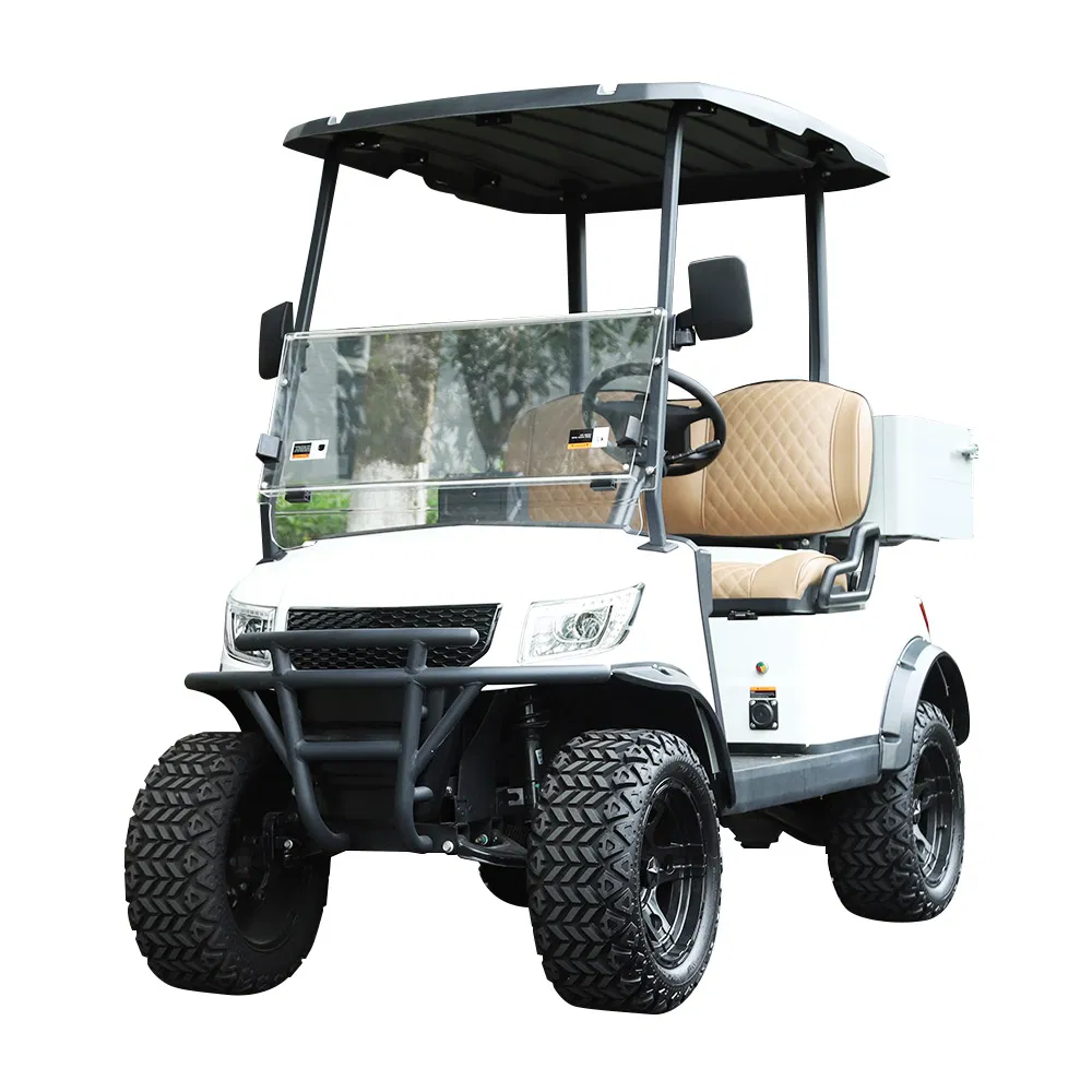 High Safety Electric Golf Utility Vehicle with Cargo Box