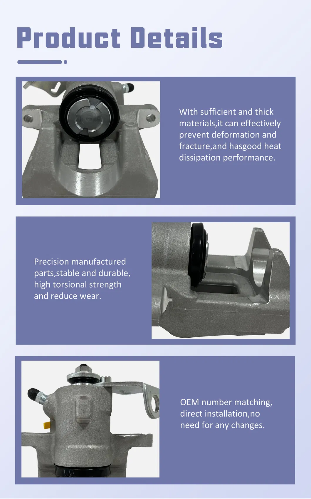 Brake Caliper Details