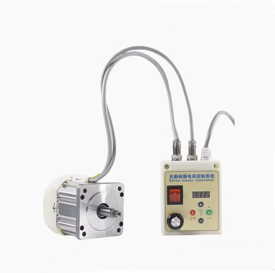 High Power and High-Speed Keyshaft 550W Permanent Magnet Brushless Servo Motor