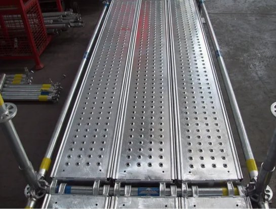 Construction Scaffolding HDG Steel Quick Stage Kwikstage Plank. Kwikstage Scaffolding System with Durable HDG Steel Catwalk