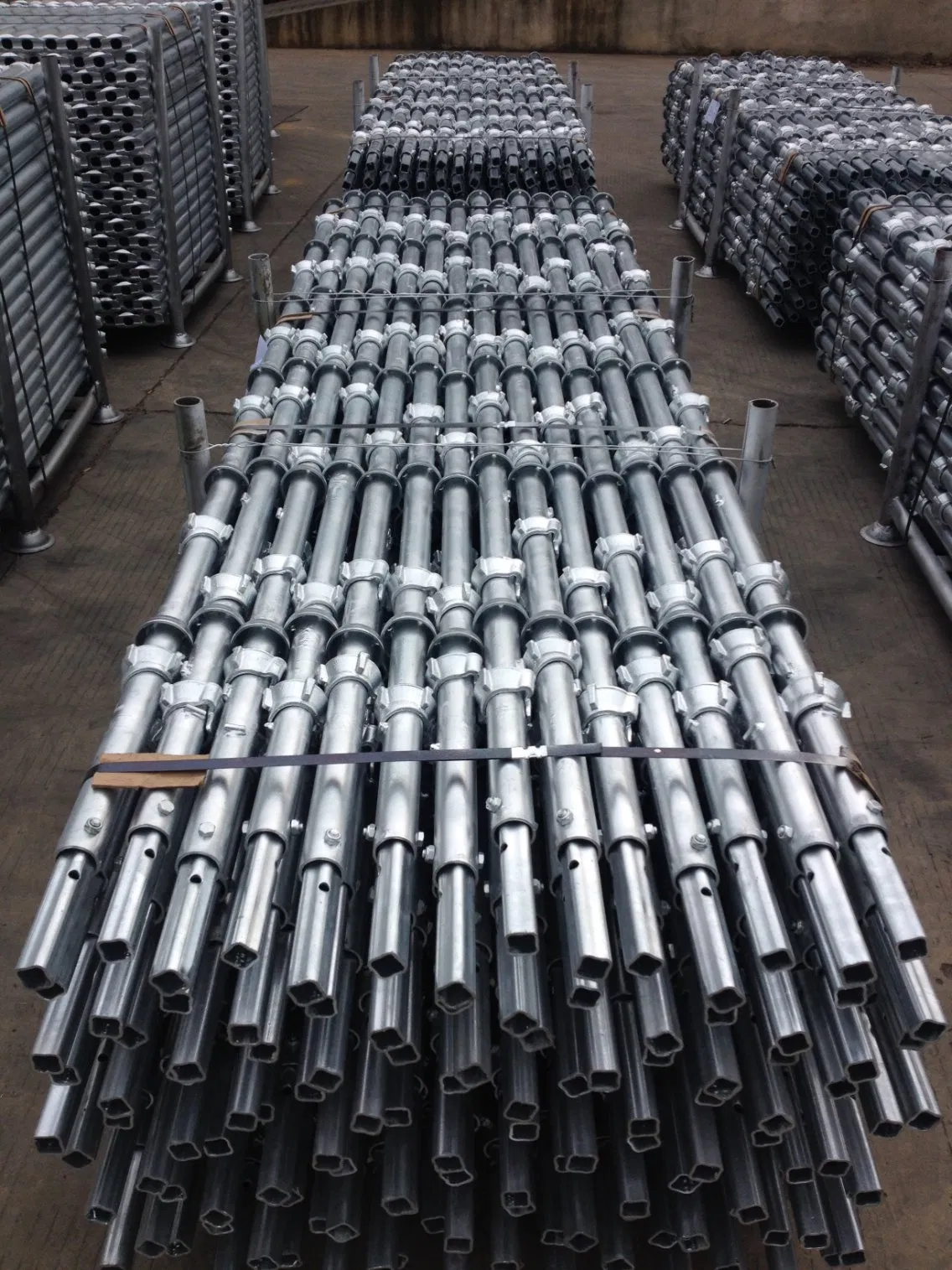 Q235 Steel Cuplock System Scaffolding Standard / Vertical Part