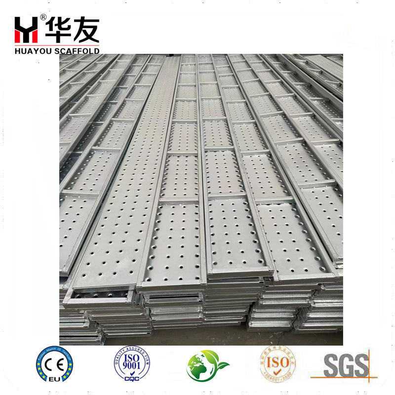 BS En12811 Steel Walk Board Metal Scaffolding Platform Boards Scaffold Planks