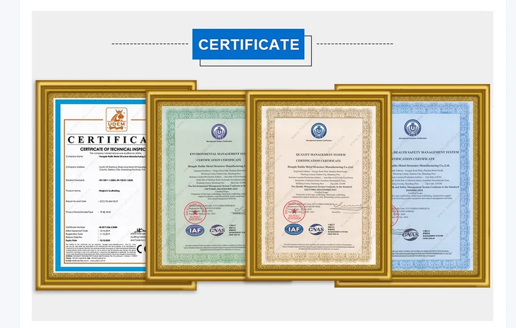 Product Certificates