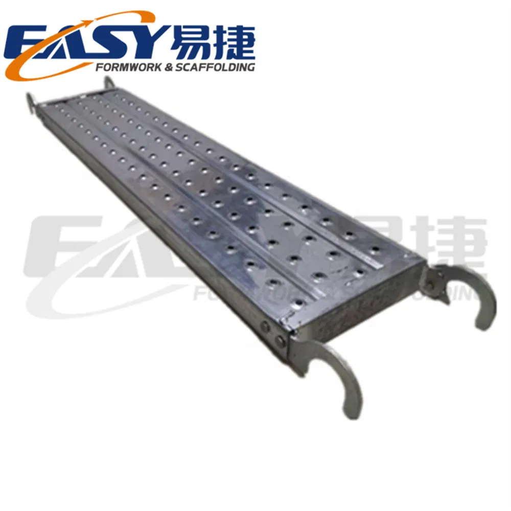 Easy Q345 Q235 Galvanized Steel Scaffold Galvanized Metal Planks