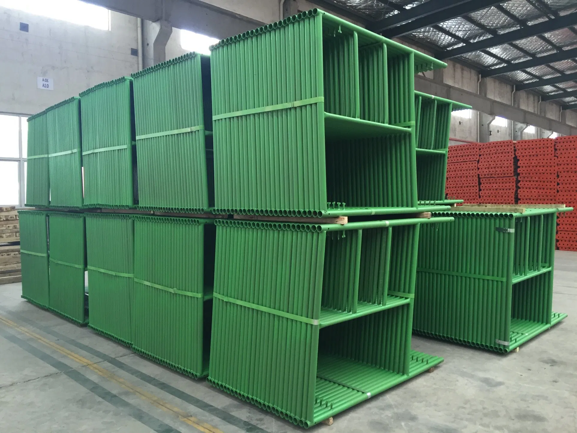 Portable Mobile Frame Scaffolding System for Safe Construction Projects