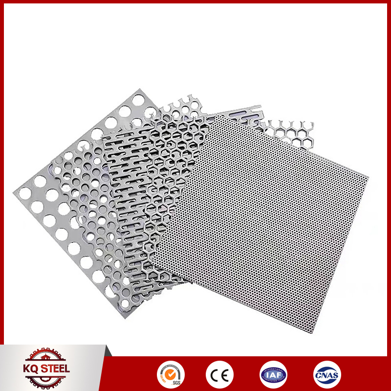 Anti-Slip Surface Tread Plate /Perforated Metal Sheet Raised Embossed for Walkways