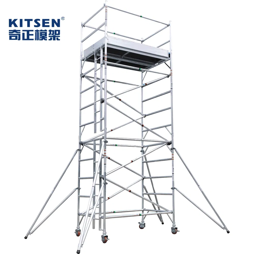 TUV Certified Aluminum Scaffold Tower Scaffolding System for Roof Repair OEM Custom Height