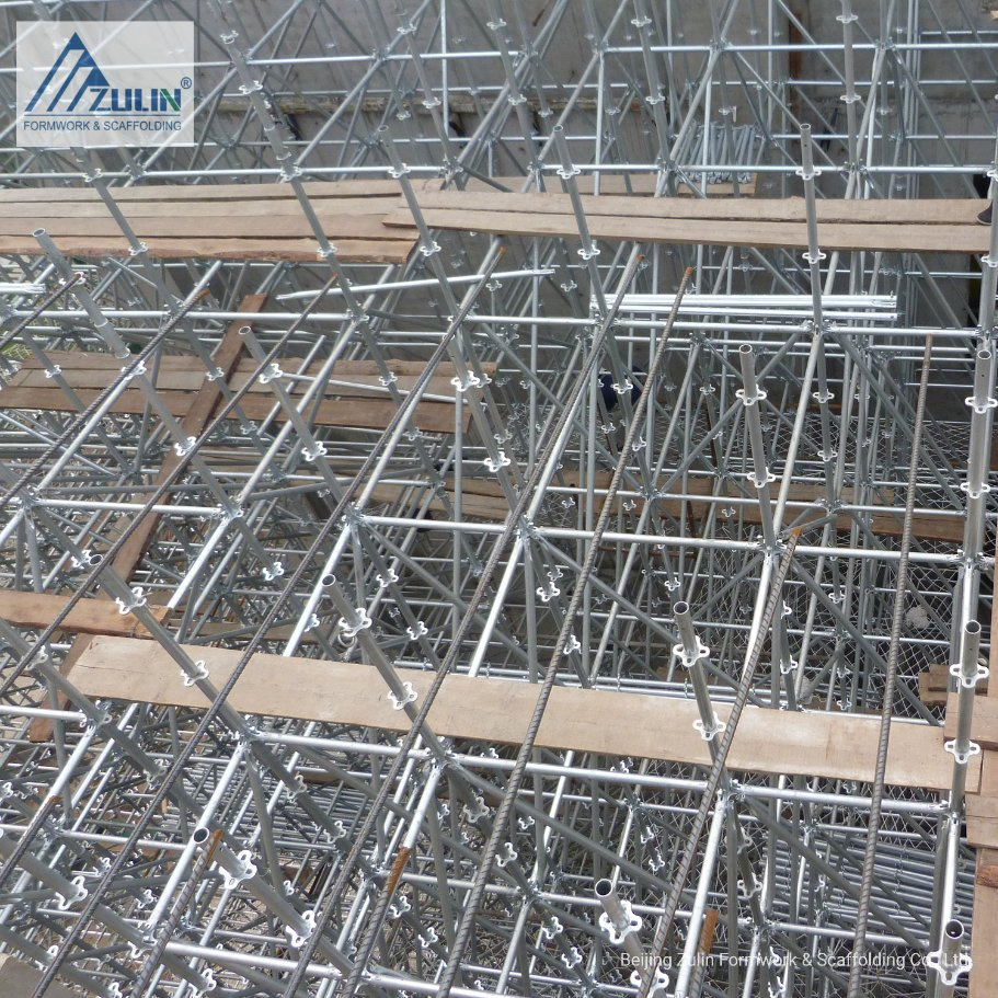 Zulin Falsework Kwikstage Layher Ringlock System Scaffolding for Steel Construction Building Material